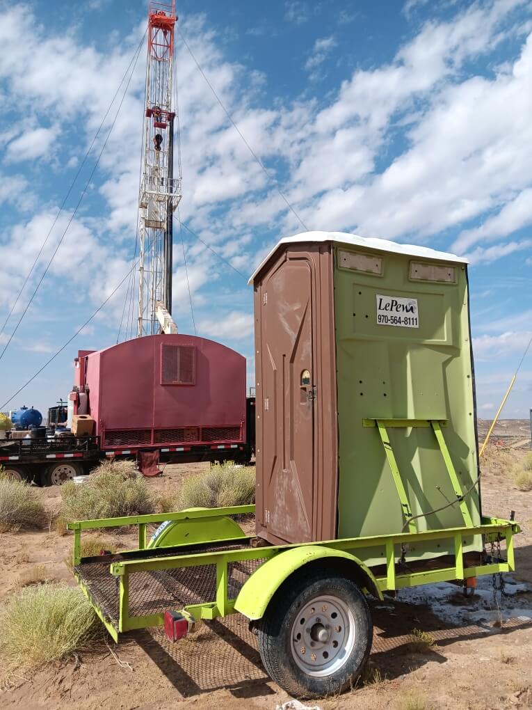Single Restroom Trailer